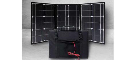 FOLDING FAST-CHARGE 12V SOLAR PANEL